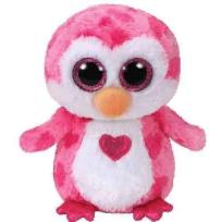 Opakowanie Beanie Boos Juliet - różowy pingwin 15 cm