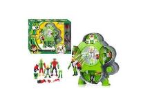 Opakowanie Ben 10 - Kosmiczna Komnata Kreacji + 4 figurki
