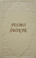 Okładka książki Biblia Tysiąclecia - oazowa, biała, panigatory