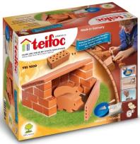 Okładka książki Budowle z cegiełek - Zagroda ze świnką