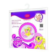 Opakowanie D&M Wyszywany obrazek - kucyk Pony Fluttertshy