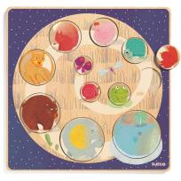 Opakowanie Drewniane puzzle - Ludi & Co