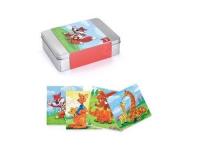 Opakowanie Drewno puzzle w pudełku