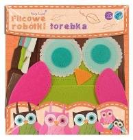 Opakowanie Filcowe Robótki Torba sowa - brązowa