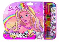 Opakowanie Giga Block - Zestaw dla artysty 5w1 - Barbie