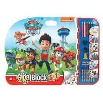 Opakowanie Giga Block - Zestaw dla artysty 5w1 - Psi Patrol