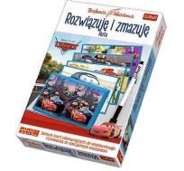 Opakowanie Gra - Rozwiązuję i zmazuję - Auta TREFL