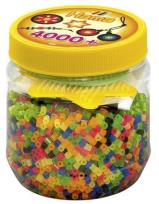 Opakowanie Hama Midi - Koraliki z podkładkami w tubie żółte