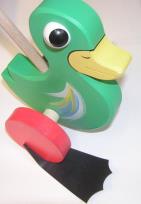Opakowanie Kaczka do pchania - zielona