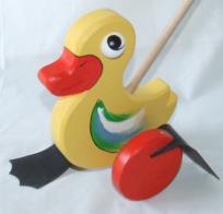 Opakowanie Kaczka do pchania - żółta