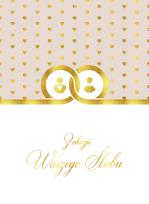 Opakowanie Karnet B6 Ślub - Obrączki