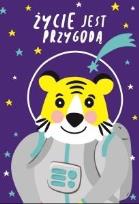 Opakowanie Karnet B6 Urodziny - Kosmonauta