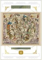 Opakowanie Karnet mapa Nieba 16x23 + koperta