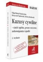 Okładka książki Kazusy cywilne - część ogólna, prawo rzeczowe...