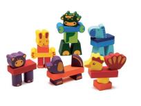 Opakowanie Klocki dla dzieci drewniane - Farma