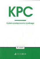 Okładka książki KODEKS POSTĘPOWANIA CYWILNEGO