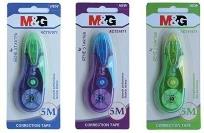 Opakowanie Korektor w taśmie Gene 5m/5mm mix wzorów M&G