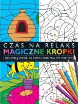 Okładka książki Magiczne kropki - kropka za kropką - pszczoła