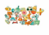 Opakowanie Magnetyczna drewniana układanka - Magniville