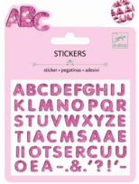 Opakowanie Naklejki brokatowe - Literki