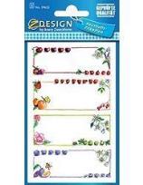 Opakowanie Naklejki na przetwory - owoce 4