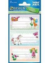 Opakowanie Naklejki na zeszyty - wróżki