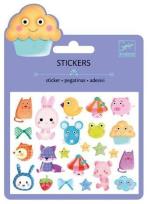 Opakowanie Naklejki wypukłe - Kawai