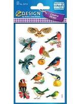 Opakowanie Naklejki - Ptaki