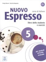 Okładka książki Nuovo Espresso 5 Corso di italiano C1