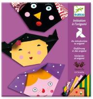 Opakowanie Origami z naklejkami - Twarze