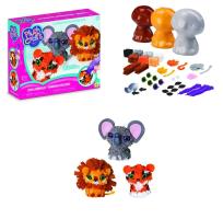 Opakowanie Pluszowe rękodzieło - zwierzątka z dżungli 3D