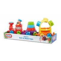 Opakowanie Pociąg układanka 3w1 Sort & Stack Train