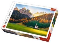 Opakowanie Puzzle 1500 - Kościółek w Dolomitach TREFL