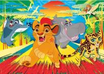 Opakowanie Puzzle 24 Maxi Król Lew - Lwia Straż