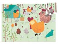 Okładka książki Puzzle w pudełku - Kury