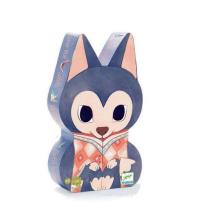 Opakowanie Puzzle w pudełku - Wilczek