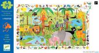 Opakowanie Puzzle z plakatem - Dżungla