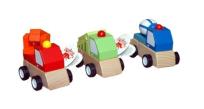 Opakowanie Samochód drewniany - nakręcany, różne rodzaje