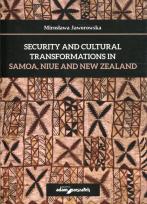 Okładka książki Security and cultural transformations in Samoa, Niue and New Zealand