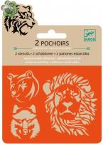 Opakowanie Szablony do rysowania - Dziekie zwierzęta