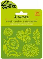 Opakowanie Szablony do rysowania - Rośliny