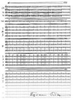 Opakowanie Teczka biała z motywem nutowym - Wojciech Kilar