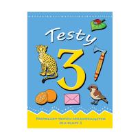 Okładka książki TESTY 3 PRZYKŁADY TESTÓW SPRAWDZAJĄCYCH DLA KLASY 3