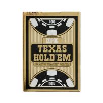 Opakowanie Texas Hold'em 100% plastic jumbo - czarny