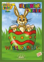 Okładka książki Wielkanoc - kolorowanki+naklejki