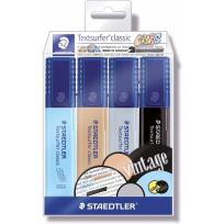 Opakowanie Zakreślacz Classic Vintage 4 kolory STAEDTLER