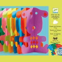 Opakowanie Zestaw artystyczny z naklejkami - Psy