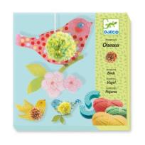 Opakowanie Zestaw artystyczny z wełną - Ptaki