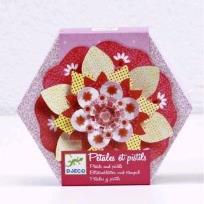 Opakowanie Zestaw artystyczny - Papierowy różowy kwiat