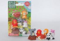 Opakowanie Zestaw gumek do ścierania - Zwierzęta leśne